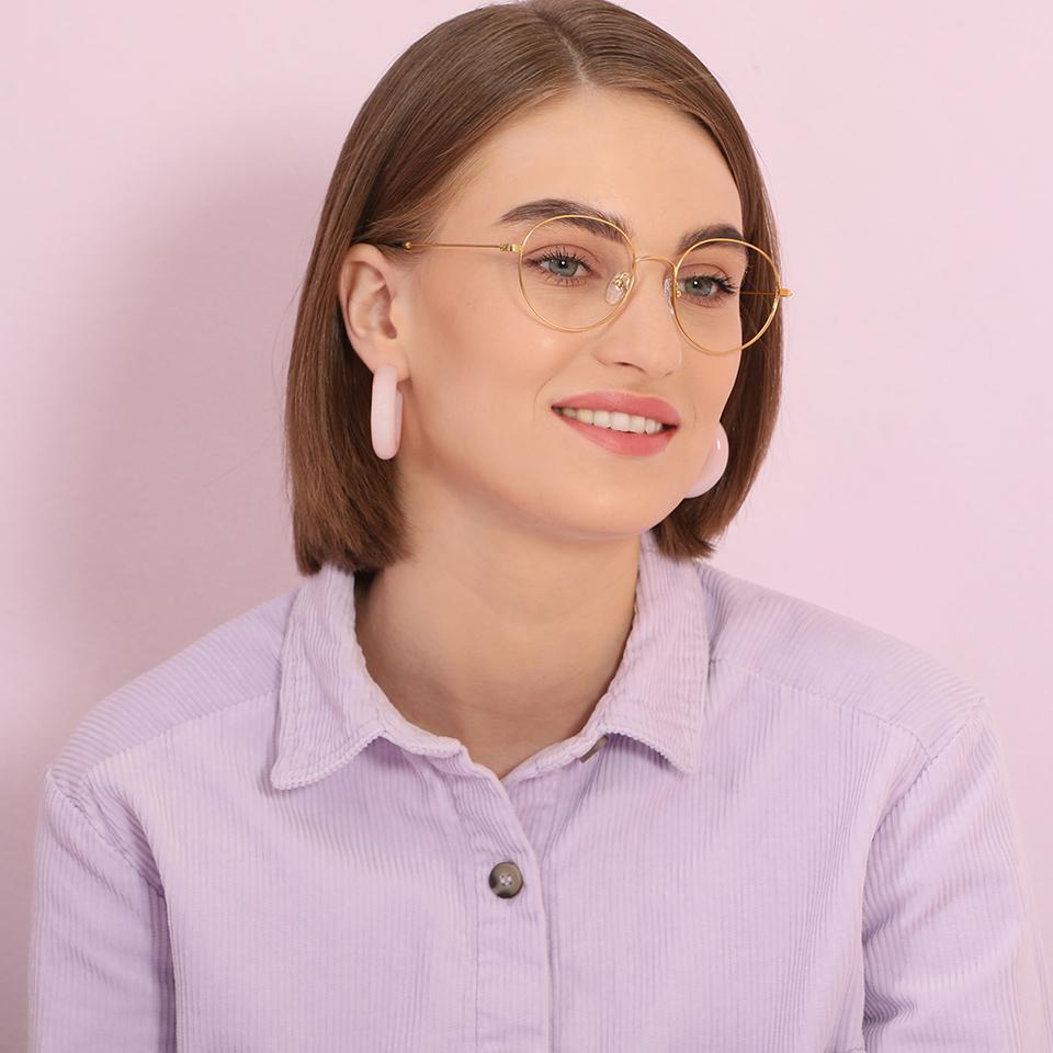 Round Eyeglasses-Frame Round--EG