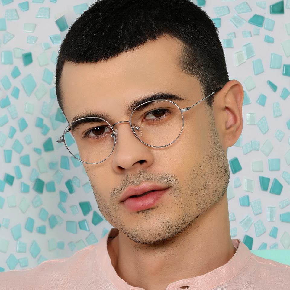 Round Eyeglasses-Frame Round--EG