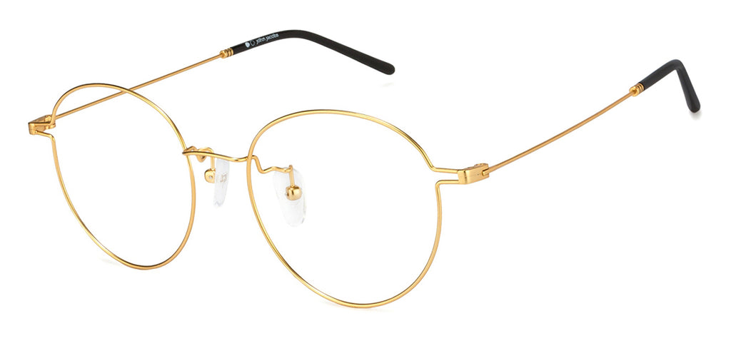 Half Rim Eyeglasses-Frame Round--EG
