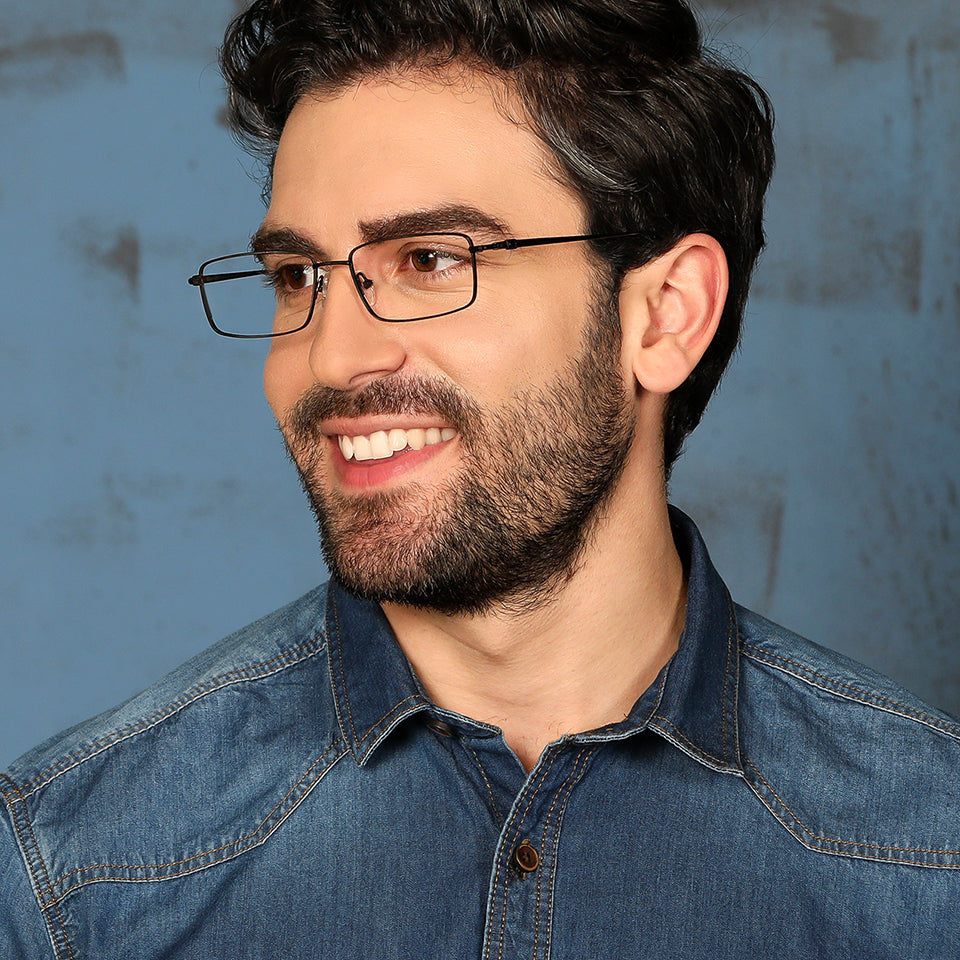 Rectangle Eyeglasses-Frame Rectangle--EG