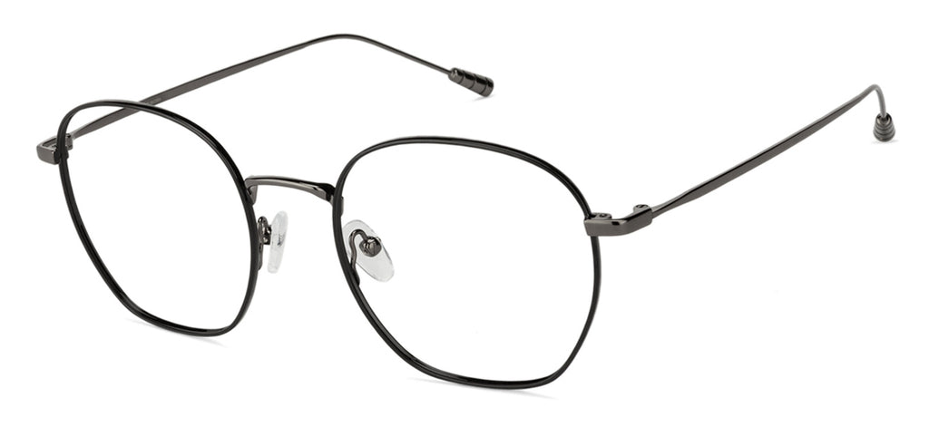 Full Rim Eyeglasses-Frame Hexagonal--EG
