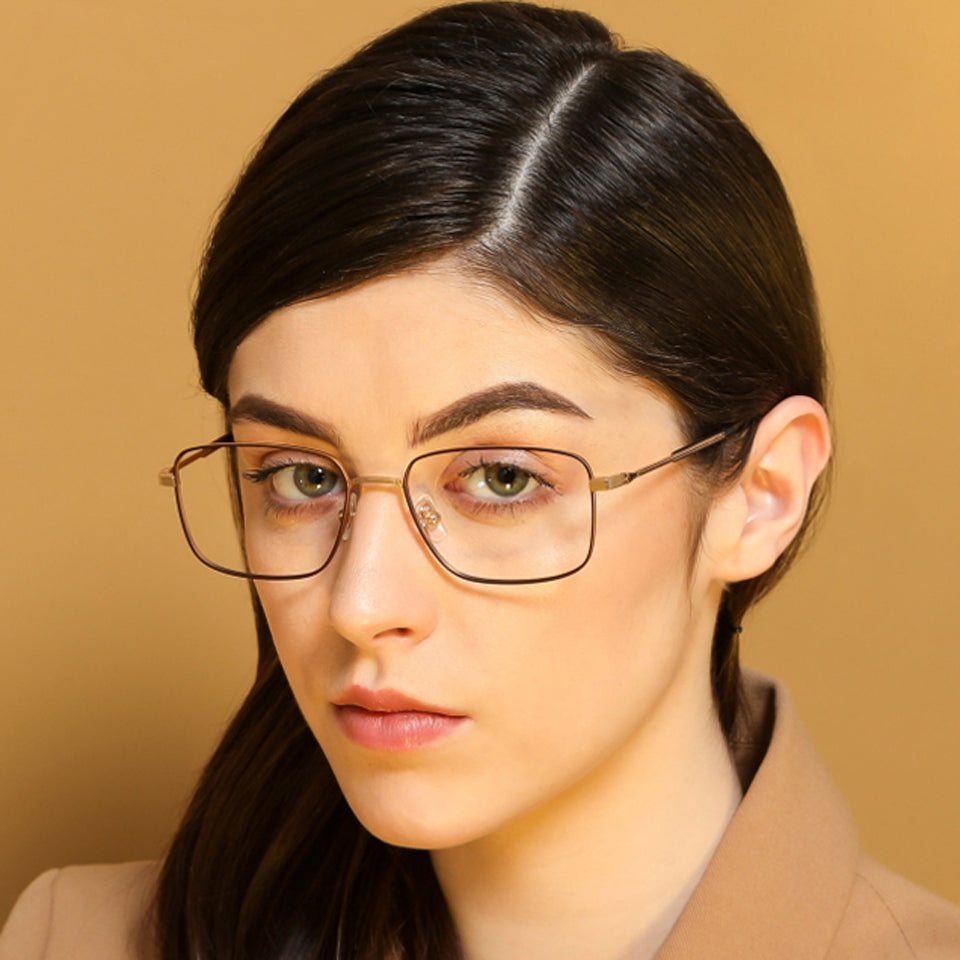Rectangle Eyeglasses-Frame Rectangle--EG