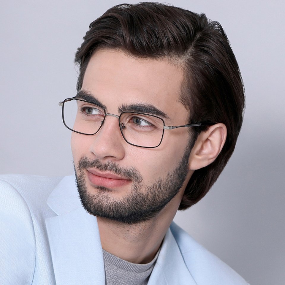 Rectangle Eyeglasses-Frame Rectangle--EG