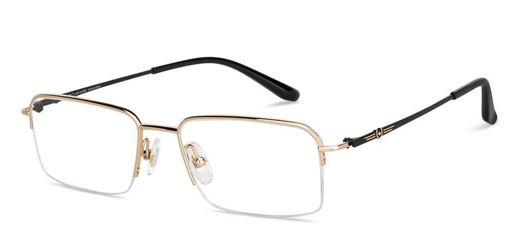 Half Rim Eyeglasses-Frame Rectangle--EG