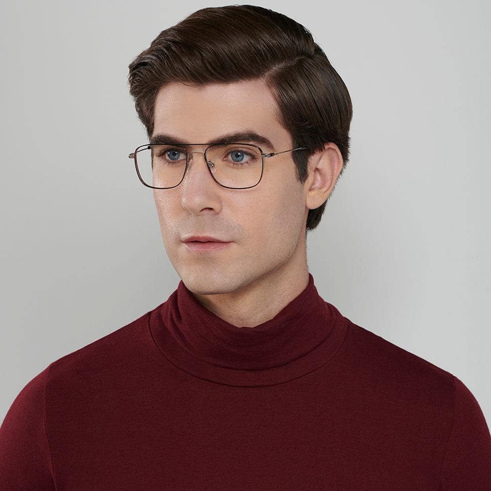 Rectangle Eyeglasses-Frame Rectangle--EG