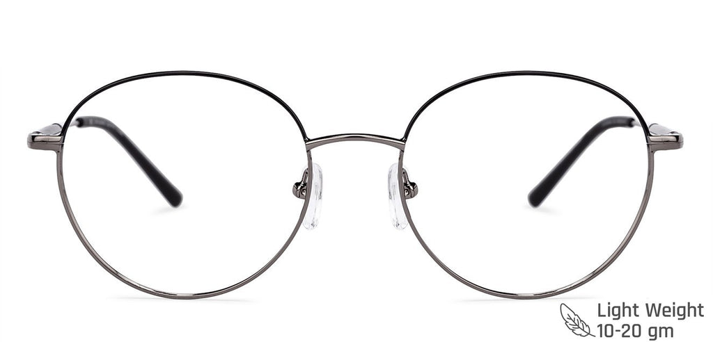 Square Eyeglasses-Frame Round--EG