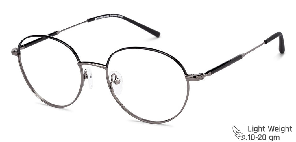 Square Eyeglasses-Frame Round--EG
