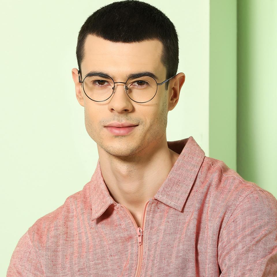 Round Eyeglasses-Frame Round--EG