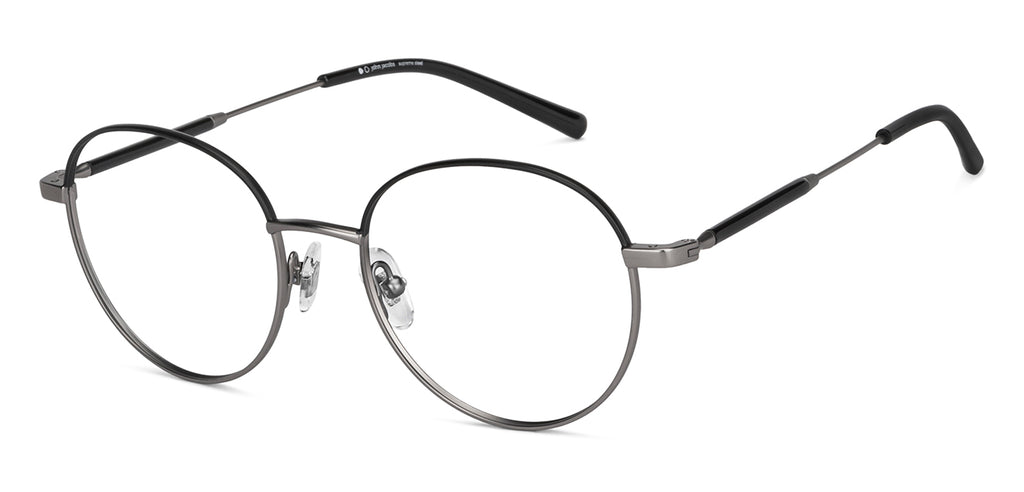 Square Eyeglasses-Frame Round--EG