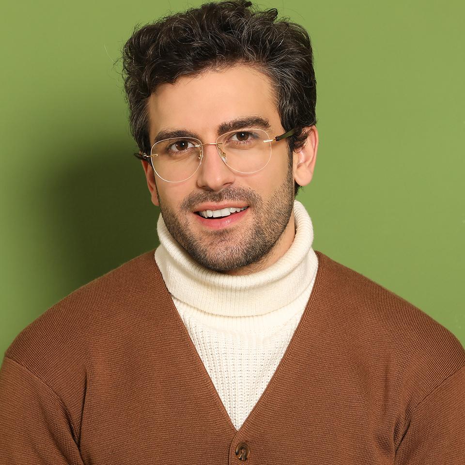 Aviator Eyeglasses-Frame Aviator--EG