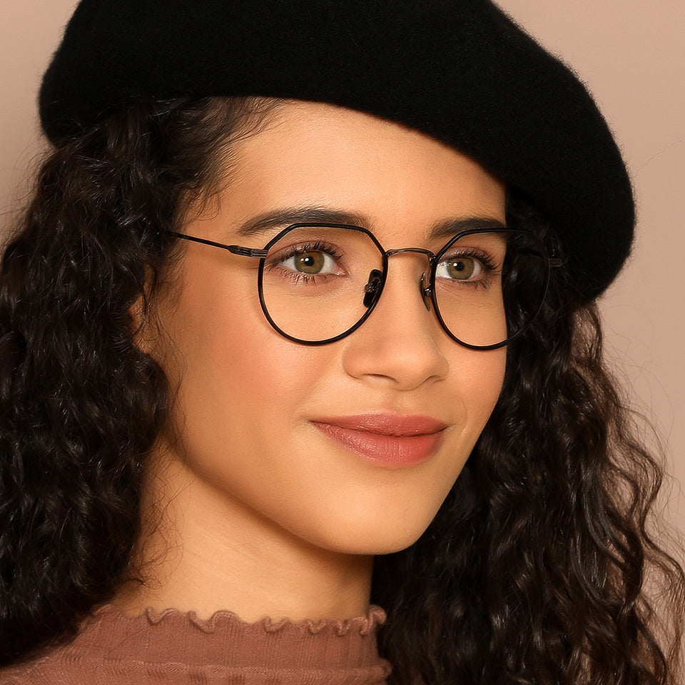 John Jacobs Eyeglasses-Frame Hexagonal--EG