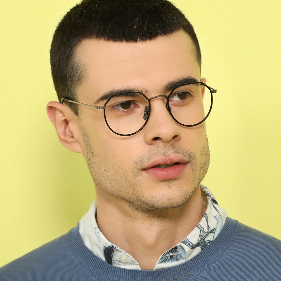 John Jacobs Eyeglasses-Frame Hexagonal--EG