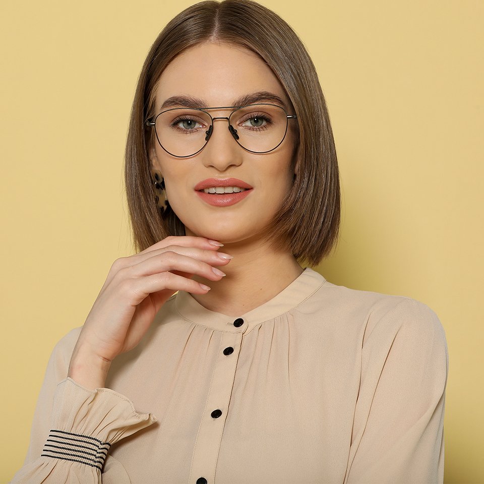 Aviator Eyeglasses-Frame Aviator--EG
