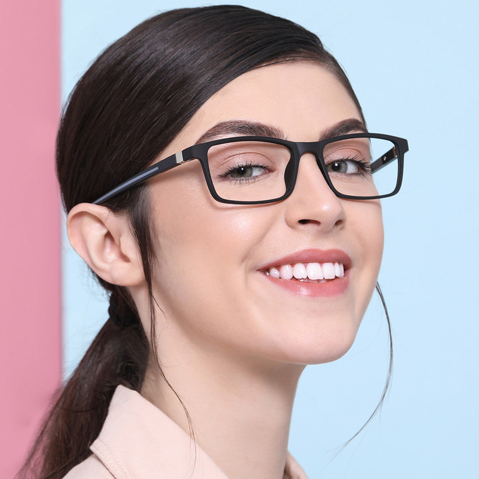Rectangle Eyeglasses-Frame Rectangle--EG