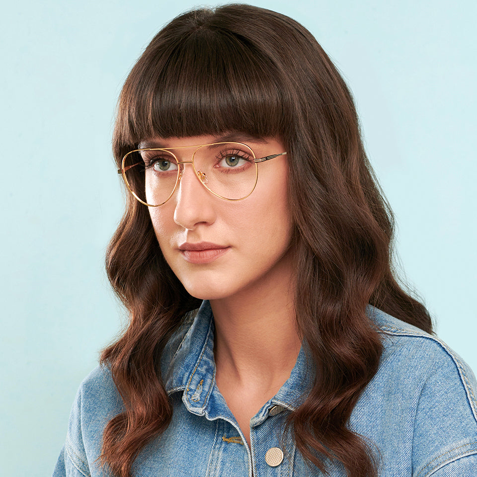 Aviator Eyeglasses-Frame Aviator--EG