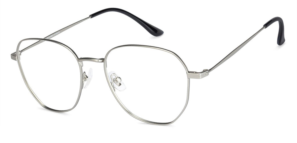 Full Rim Eyeglasses-Frame Hexagonal--EG