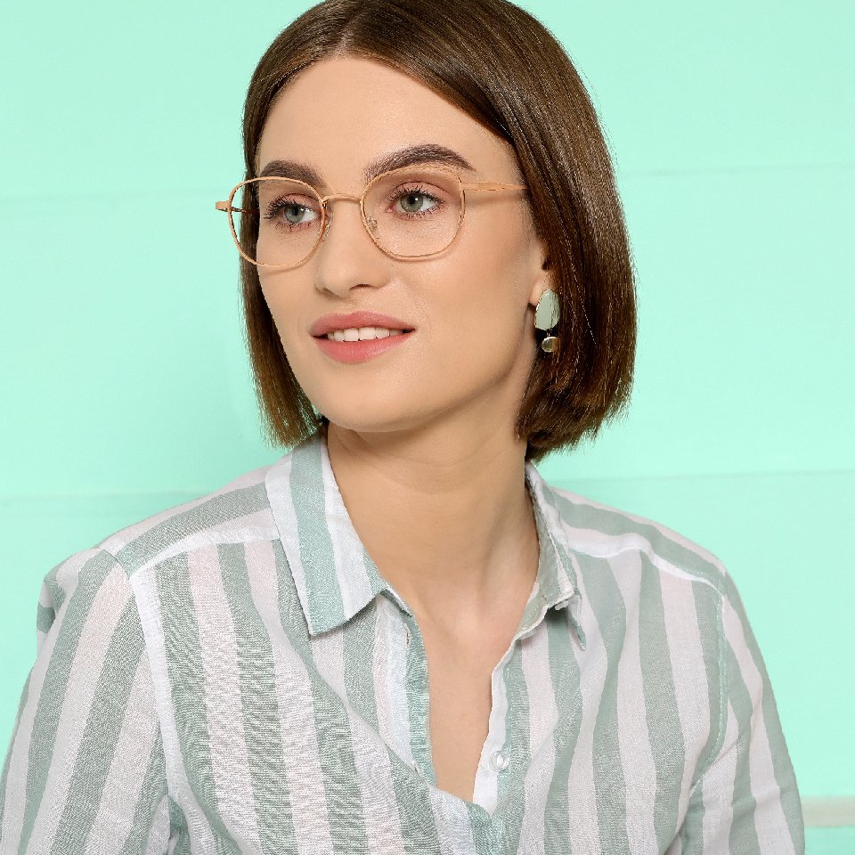 Full Rim Eyeglasses-Frame Square--EG