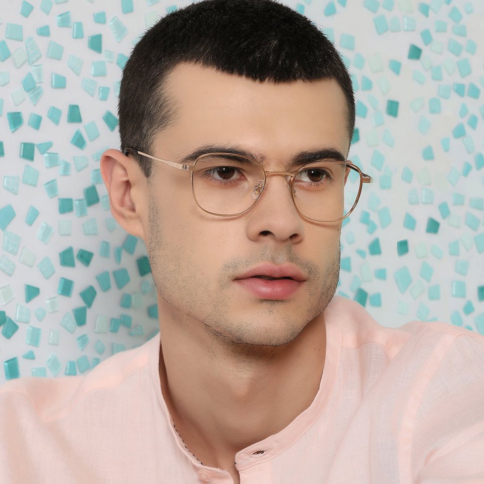 Full Rim Eyeglasses-Frame Square--EG