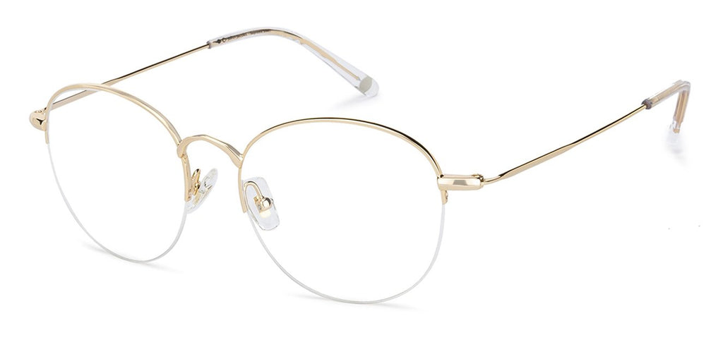Half Rim Eyeglasses-Frame Round--EG