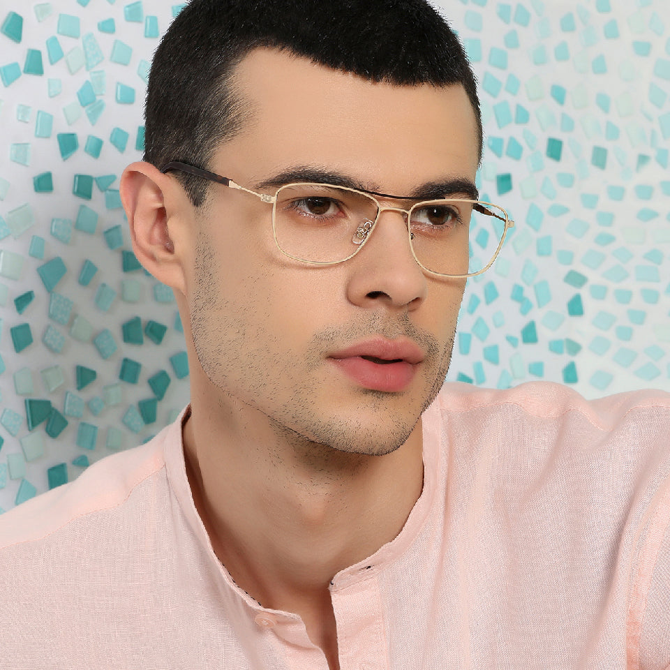 Rectangle Eyeglasses-Frame Rectangle--EG