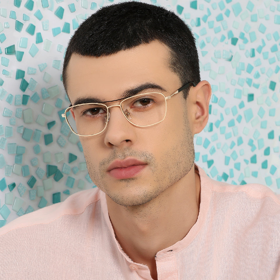 Rectangle Eyeglasses-Frame Rectangle--EG