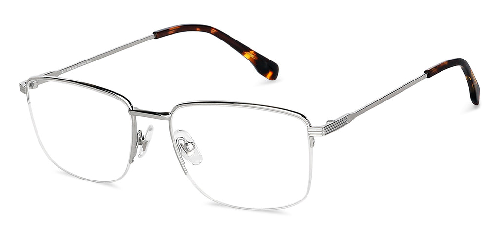 Half Rim Eyeglasses-Frame Rectangle--EG