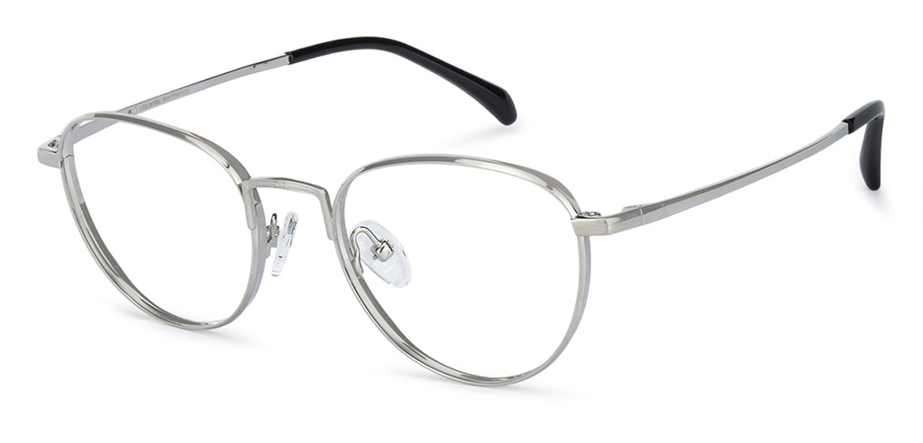 Square Eyeglasses-Frame Round--EG