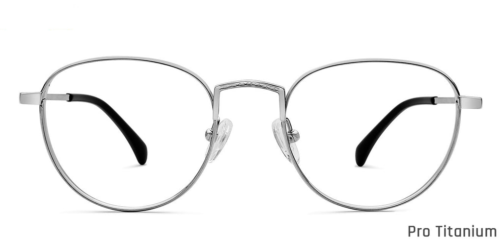 Square Eyeglasses-Frame Round--EG