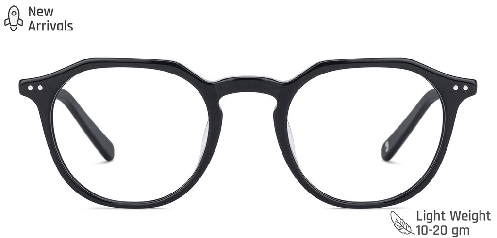 John Jacobs Eyeglasses-Frame Hexagonal--EG