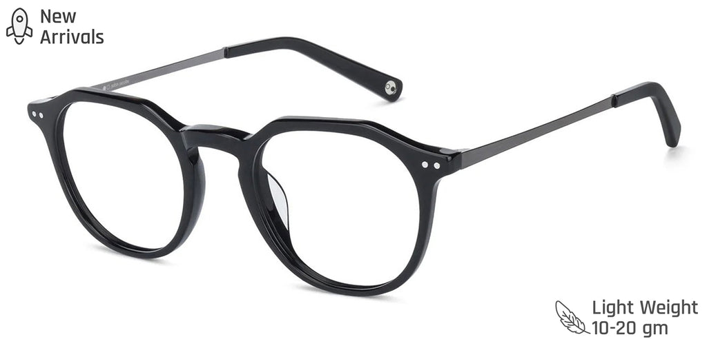 John Jacobs Eyeglasses-Frame Hexagonal--EG