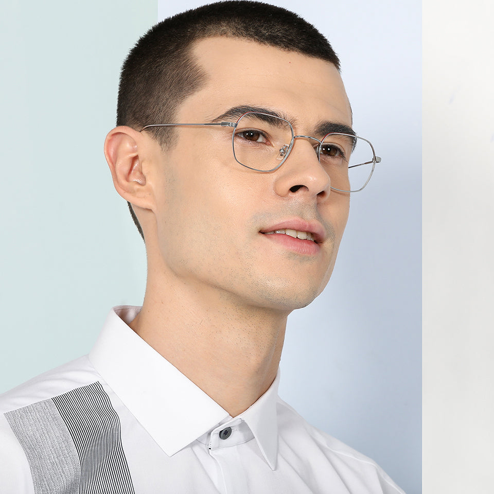 John Jacobs Eyeglasses-Frame Hexagonal--EG