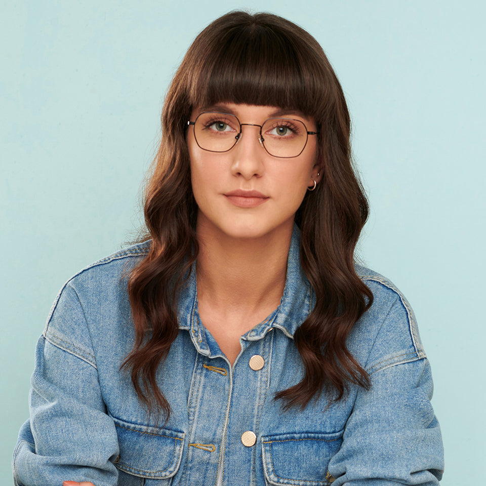 John Jacobs Eyeglasses-Frame Hexagonal--EG
