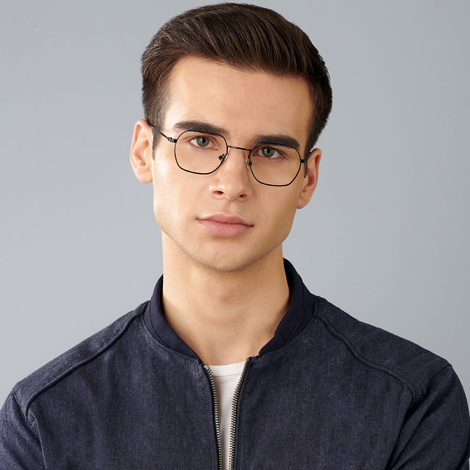 John Jacobs Eyeglasses-Frame Hexagonal--EG