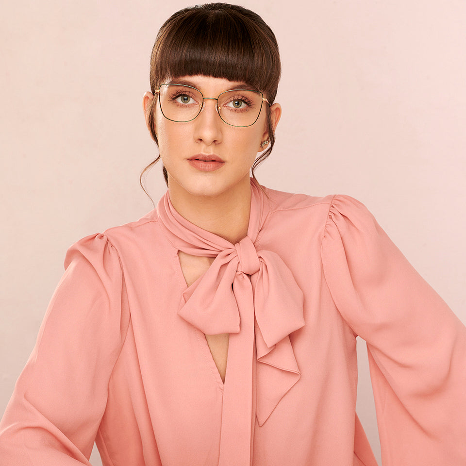 Cat Eye Eyeglasses-Frame Cat Eye--EG