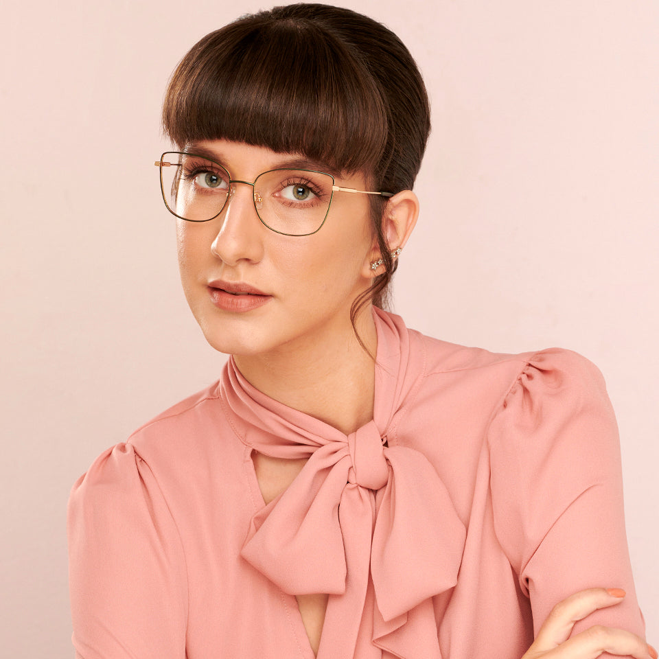 Cat Eye Eyeglasses-Frame Cat Eye--EG
