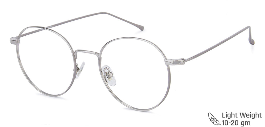 Square Eyeglasses-Frame Round--EG