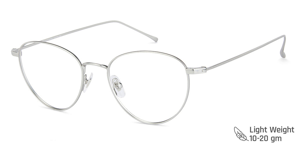 Square Eyeglasses-Frame Round--EG