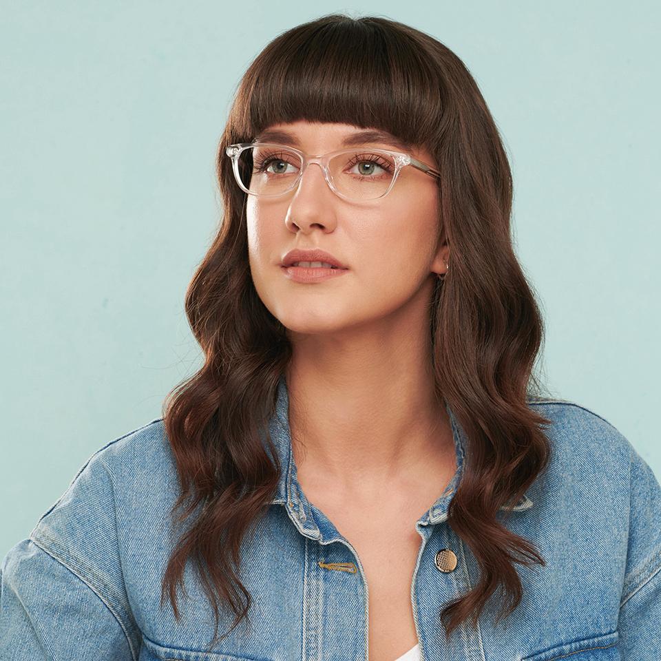 Cat Eye Eyeglasses-Frame Cat Eye--EG