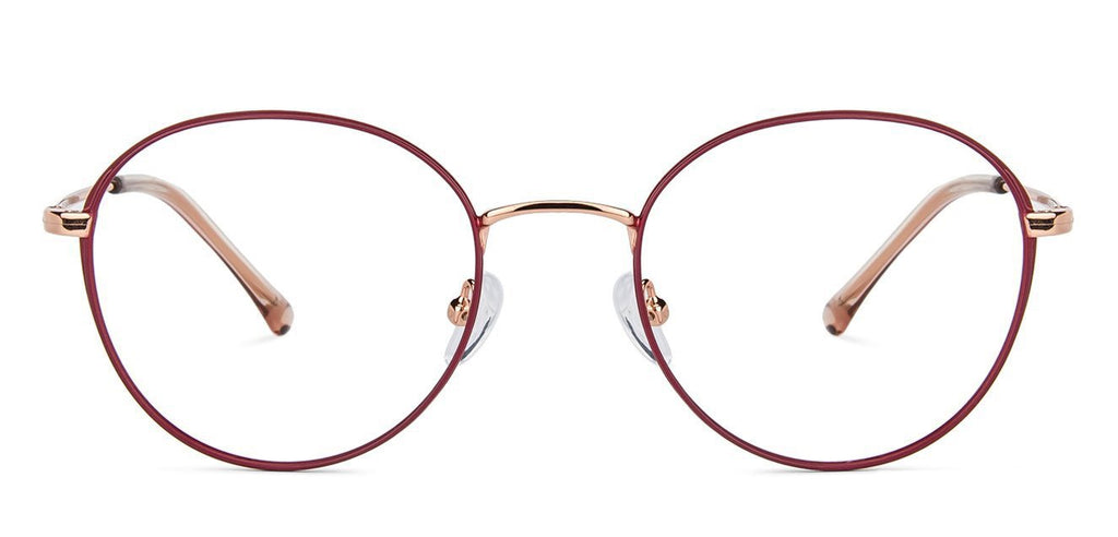 Square Eyeglasses-Frame Round--EG