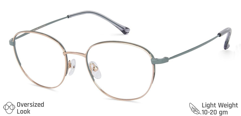 Round Eyeglasses-Frame Round--EG
