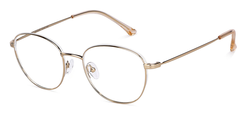 Square Eyeglasses-Frame Round--EG