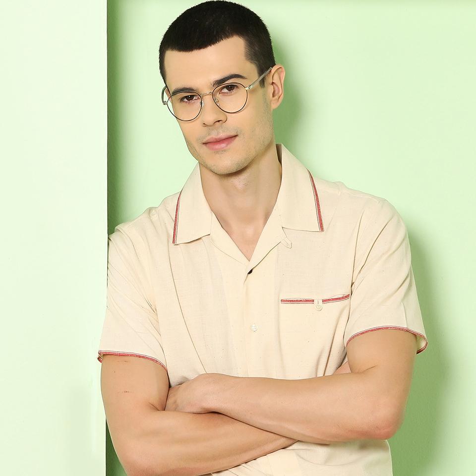 Round Eyeglasses-Frame Round--EG