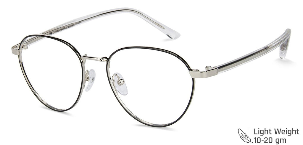 Square Eyeglasses-Frame Round--EG
