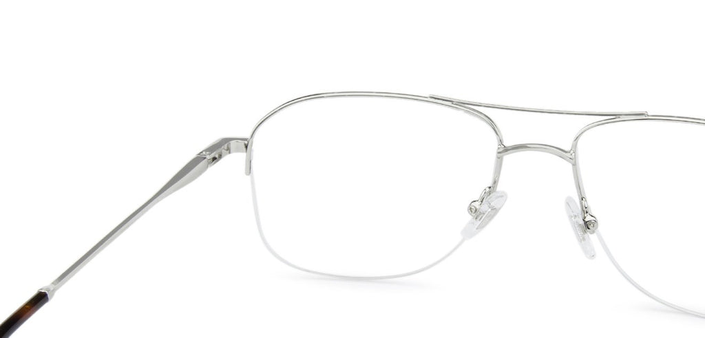 Half Rim Eyeglasses-Frame Rectangle--EG