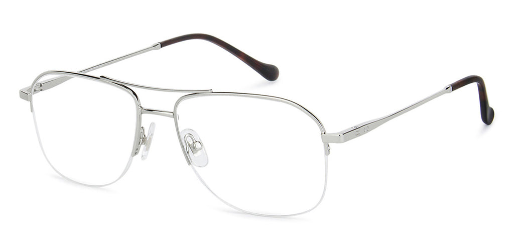 Half Rim Eyeglasses-Frame Rectangle--EG