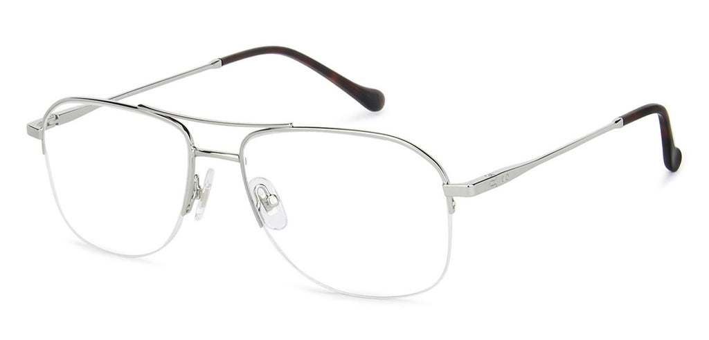 Half Rim Eyeglasses-Frame Rectangle--EG