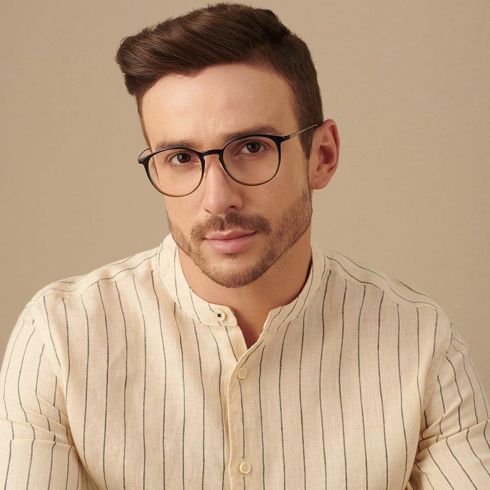 Round Eyeglasses-Frame Round--EG