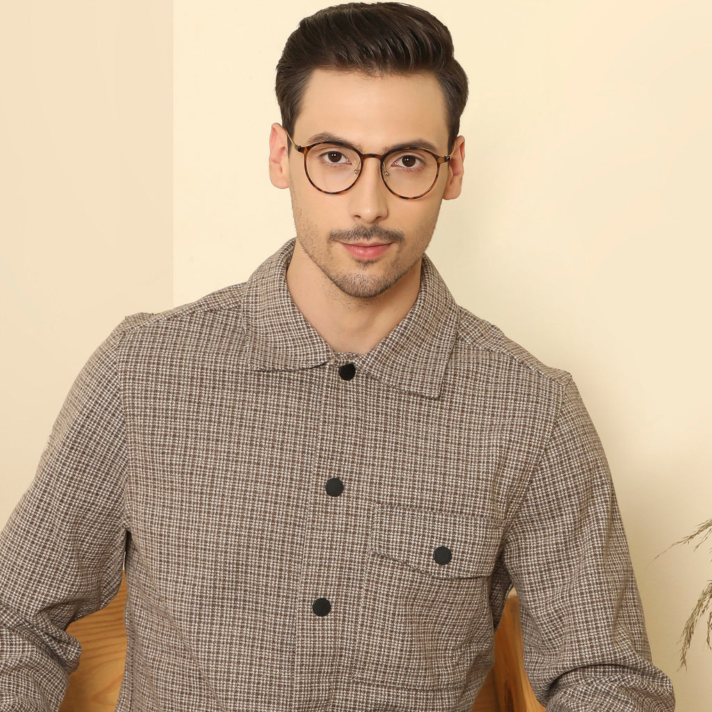 Round Eyeglasses-Frame Round--EG