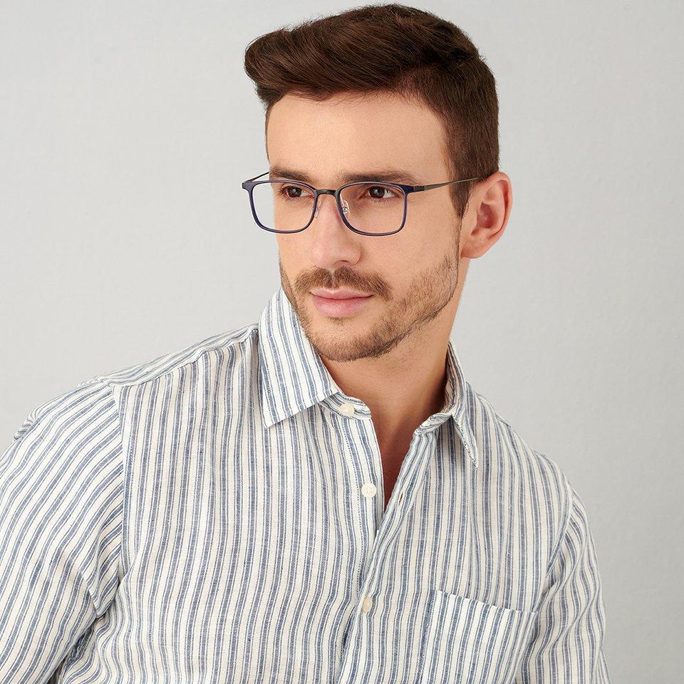 John Jacobs Eyeglasses-Frame Rectangle--EG