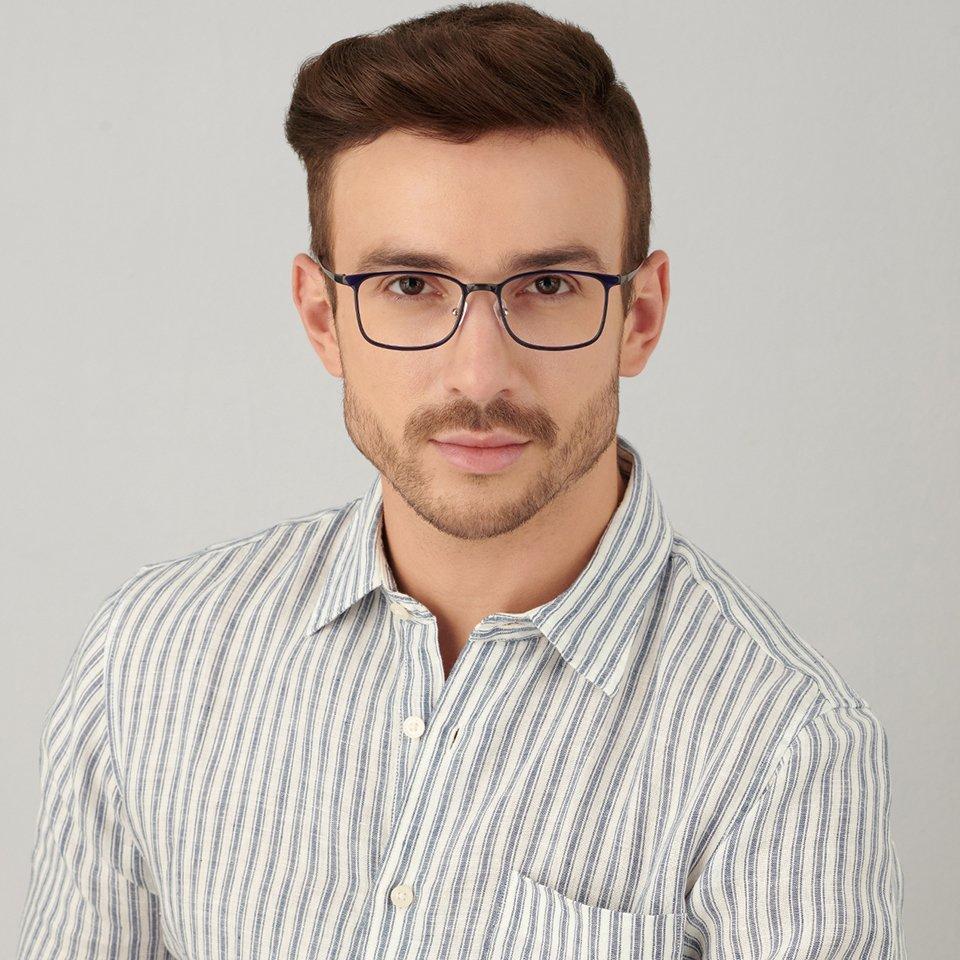 John Jacobs Eyeglasses-Frame Rectangle--EG